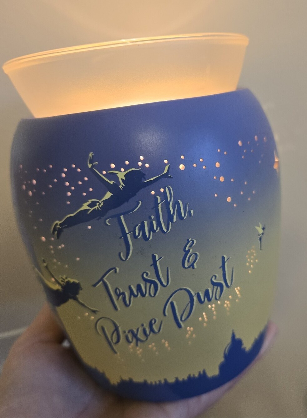 SCENTSY DISNEY PETER PAN PIXIE DUST TINKER BELL ELECTRICAL WAX WARMER